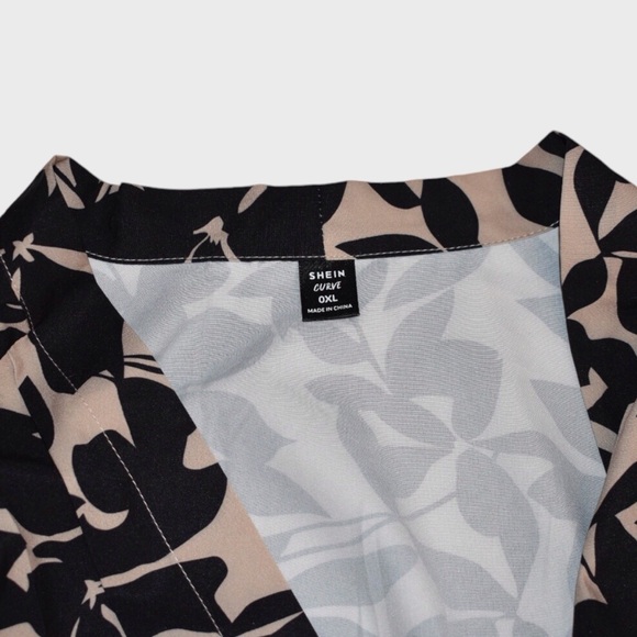 Shein Curve Leaf Maxi Dress - Picture 8 of 9